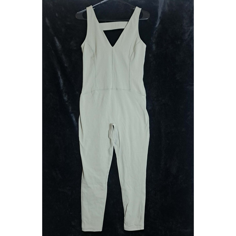 Free People Movement Never Better Jumpsuit‎ Yoga Athletic Size Medium Green/Blue